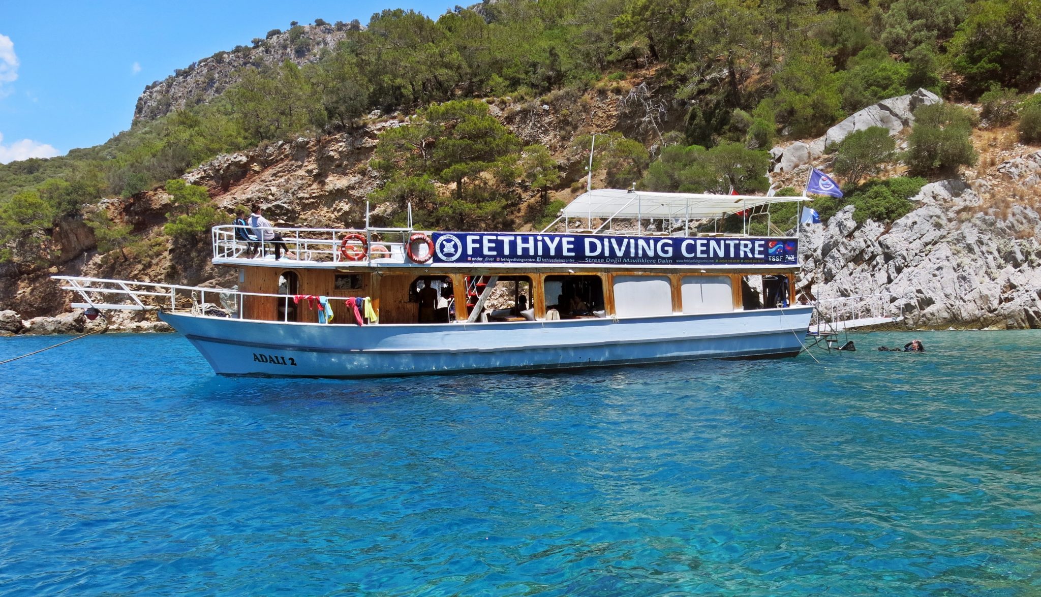 fethiye tüplü dalış